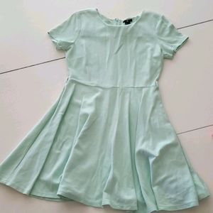 Pastel green dress